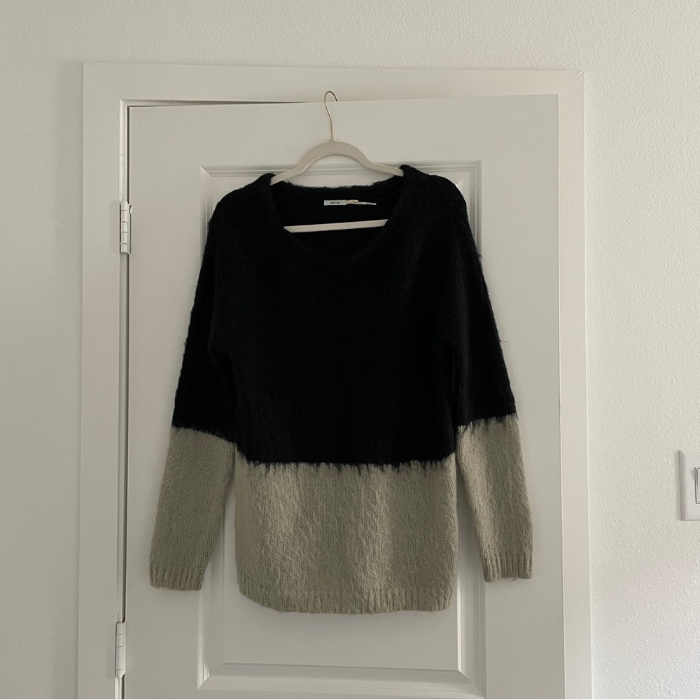Urban Outfitters Kimchi Blue Crewneck Sweater Green Brown